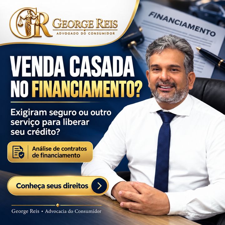 Venda casada no financiamento: seguro exigido para liberar o crédito